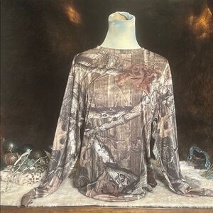 Infinity Camouflage Long Sleeve Shirt   (5165)